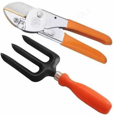 AGT Cultivator & Heavy Cutter Combo Gloves Garden Tools Combo Garden Tool Kit Garden Tool Kit(2 Tools)