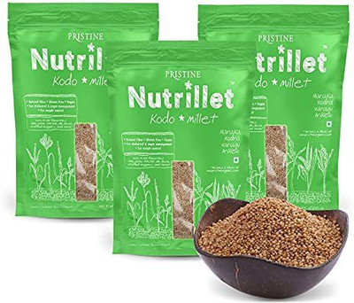PRISTINE Nutrillet Kodo Millet(1.5 kg, Pack of 3)