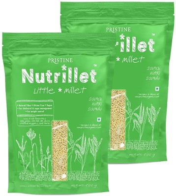 PRISTINE Nutrillet Little Millet(1 kg, Pack of 2)