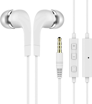 CIHLEX YR Dolby Sound & Ultra Bass for All /Anroid/ iOS Devices Wired(White, In the Ear)