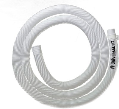 LSRP's Universal Fit 3 Meter Washing Machine Outlet Pipe / Drain Hose Pipe / Waste Water Outlet Pipe / Drain Hose Pipe For Top Load Fully Automatic & Semi Automatic Washiing Machines - White Washer Drain Hose - 3 Meter Hose Pipe(300 cm)