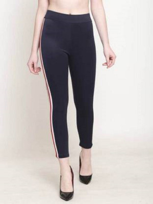 Qitty Black Jegging(Self Design)