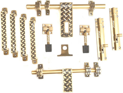 Jovial Latching Draw Hasp Latch(White Metal, Steel)