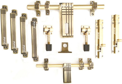 Jovial Latching Draw Hasp Latch(White Metal, Steel)