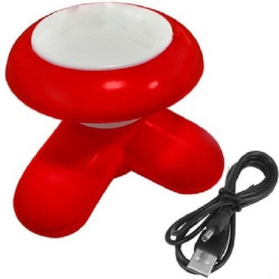 Kreya Enterprise RFOJKD=895 Massager Lightweight Compact Battery Operated Or USB Powered Massager(Red)