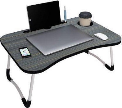 royal handicraft Wood Portable Laptop Table(Finish Color - Black, Pre Assembled)