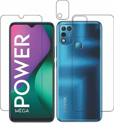DOWRVIN Front and Back Tempered Glass for INFINIX SMART 5(Pack of 2)
