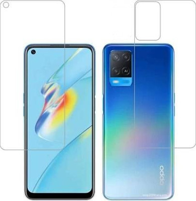 PR SMART Front and Back Tempered Glass for Oppo A54(Pack of 2)
