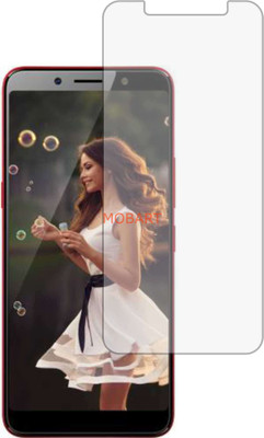 MOBART Tempered Glass Guard for ITEL A62 (Flexible Shatterproof)(Pack of 1)