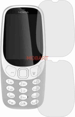 MOBART Tempered Glass Guard for NOKIA 3310 DS (Flexible Shatterproof)(Pack of 1)