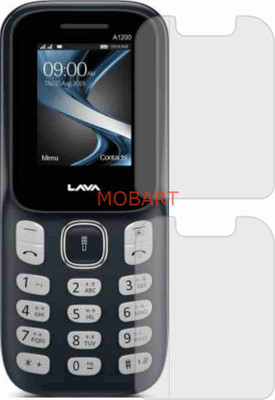 MOBART Tempered Glass Guard for LAVA A1200 (Flexible Shatterproof)(Pack of 1)