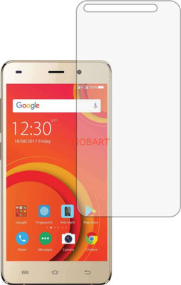 MOBART Tempered Glass Guard for COMIO C1 (Flexible Shatterproof)(Pack of 1)