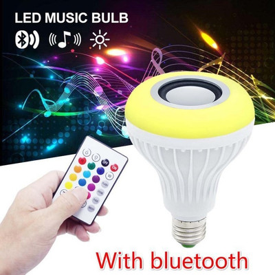 play run LED Music Light Bulb, B22 led Light Bulb with Bluetooth Speaker RGB Self Changing Color Lamp Built-in Audio Speaker for Home, Bedroom, Living. Dual Disco Ball(Ball Diameter: 10 cm)
