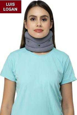 LUIS LOGAN Soft Cervical Collar Adjustable Neck brace (Blue,L) Neck Support(Blue)