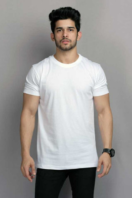 ROYAL FASHION CLUB Printed Men Round Neck White T-Shirt