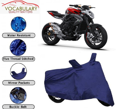 MEGA MARTZZ Waterproof Two Wheeler Cover for MV Agusta(Brutale, Blue)