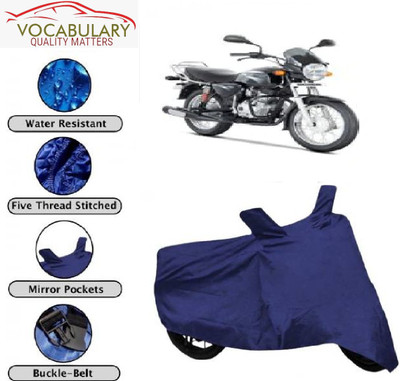 MEGA MARTZZ Waterproof Two Wheeler Cover for Bajaj(Boxer, Blue)