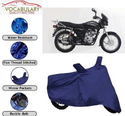 MEGA MARTZZ Waterproof Two Wheeler Cover for Bajaj(Boxer BM 150, Blue)