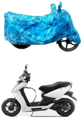 THE REAL ARV Two Wheeler Cover for Lohia(Fame, Blue)