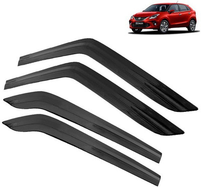 GULLZ For Front, Rear Wind Deflector(Toyota Glanza V Petrol)