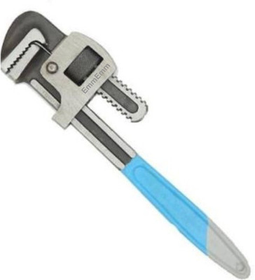 EmmEmm 14 Inch Drop Forged Pipe Wrench 355 mm Home Professional Drop Forged Single Sided Pipe Wrench(Pack of 1)
