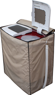 LITHARA Semi-Automatic Washing Machine  Cover(Width: 88.9 cm, Beige)