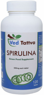 Ved Tattva Spirulina 120 Tablets(120 Tablets)