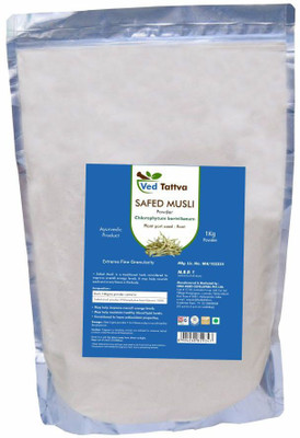 Ved Tattva Safed Musli Powder - 1 Kg Value Pack(1000 g)