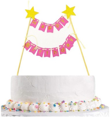 Hippity Hop Cake Topper Cake Topper(Pink Pack of 1)