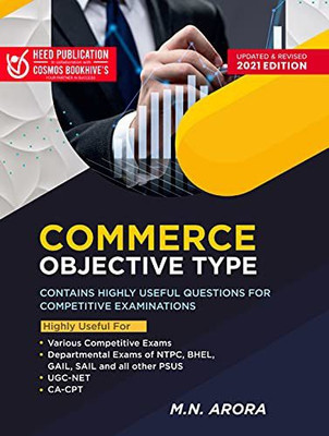 Commerce Objective Type(Paperback, MN Arora - Heed Editorial Board - Cosmos Bookhive's)