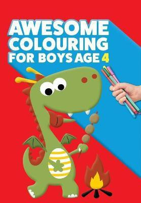 Awesome Colouring Book For Boys Age 4(English, Paperback, MacIntyre Mickey)