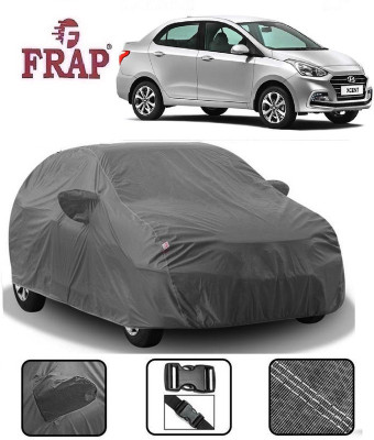 Frap Car Cover For Hyundai Xcent (With Mirror Pockets)(Grey)