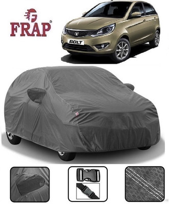 Frap Car Cover For Tata Bolt (With Mirror Pockets)(Grey)
