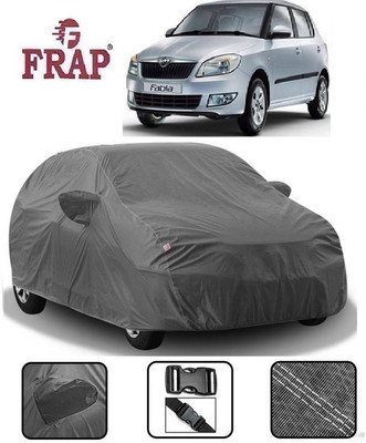 Frap Car Cover For Skoda Fabia (With Mirror Pockets)(Grey)