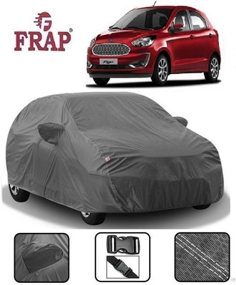 Frap Car Cover For Ford Figo (With Mirror Pockets)(Grey)