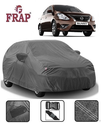 Frap Car Cover For Nissan Sunny (With Mirror Pockets)(Grey)