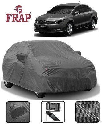 Frap Car Cover For Skoda Rapid (With Mirror Pockets)(Grey)
