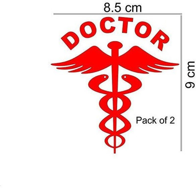 BikerZZZcluB Sticker & Decal for Car & Bike(Red)