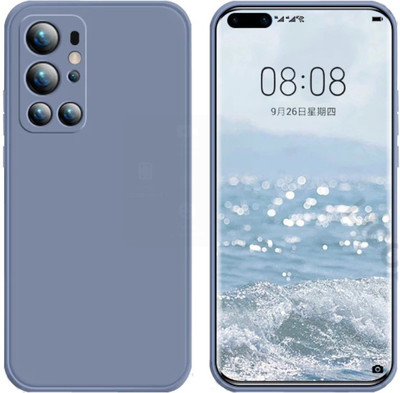MobiTussion Back Cover for Oneplus 9 Pro(Grey, Flexible, Silicon)