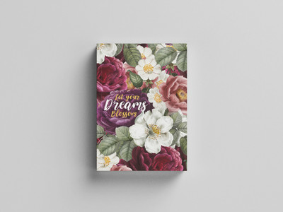 Baron Blossom Handbook Pocket-size Notebook Unruled 100 Pages(Multicolor, Pack of 2)