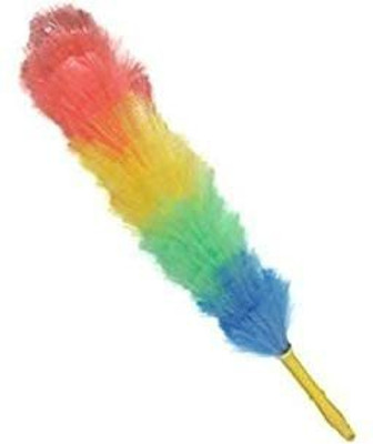 New Febup Long Size Microfiber PP Static Dry Cleaning Duster Brush for Car, AC, Sofa and Other Household (Standard, Multicolour) NA Duster Set
