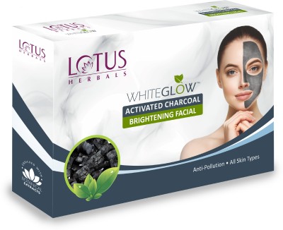 LOTUS HERBALS Whiteglow Activated Charcoal Brightening Facial(47 g)