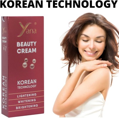 Yana BEAUTY CREAM KOREAN TECHNOLOGY || FACE CREAM FOR OILY SKIN & DRY SKIN WOW || FACE CREAM IN SKIN BRIGHTENING CREAM GEL || FAIRNESS WOW FACE CREAM FOR MEN AND WOMEN FOR SUMMER WINTER ACNE PIMPLE PIGMENTATION DARK CIRCLE REMOVER(30 g)