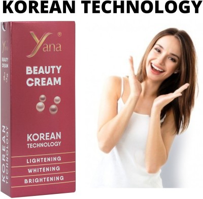 Yana BEAUTY CREAM KOREAN TECHNOLOGY || FACE CREAM IN SKIN BRIGHTENING CREAM GEL || FAIRNESS WOW GLOWING FACE CREAM FOR MEN AND WOMEN FOR SUMMER WINTER ACNE PIMPLE PIGMENTATION DARK CIRCLE REMOVER || FACE CREAM FOR OILY SKIN & DRY SKIN WOW(30 g)