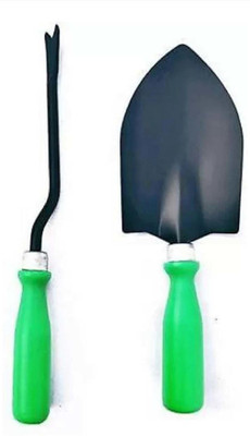 AGT Garden Tool Weeder, Trowel, Khurpi Khurpa Gardening Tools Set Garden Tool Kit, Pack of 2 Garden Tool Kit(2 Tools)