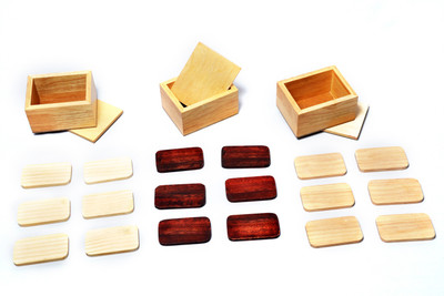 Jnanamudra Montessori-Sensorial-BARIC BOXS (SET OF 3)(Multicolor)