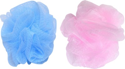 SBTs Loofah(Pack of 2, Blue, Pink)