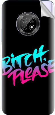 Snooky Huawei Enjoy 20 Plus 5G Mobile Skin(Black)