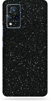 OggyBaba Vivo V21 Mobile Skin(Black-Glitter)