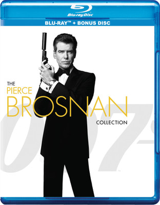 007: Pierce Brosnan as James Bond - 4 Movies Collection - GoldenEye + Tomorrow Never Dies + The World is Not Enough + Die Another Day (4-Disc Box Set)(Blu-ray English)